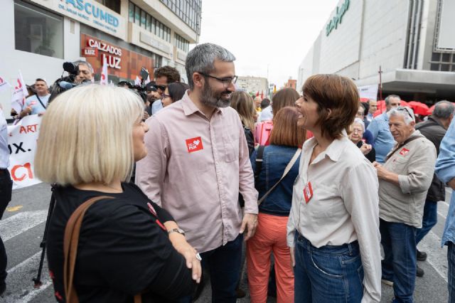 Isabel Gadea: 'Cuando gobierna el PSOE, la clase trabajadora gana en derechos y en calidad de vida'