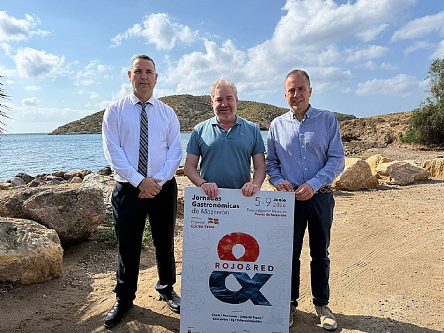 Puerto de Mazarrón reunirá a tres chefs vascos con Estrella Michelin y a los mejores sabores de la región en las Jornadas Gastronómicas Rojo & Red 2026