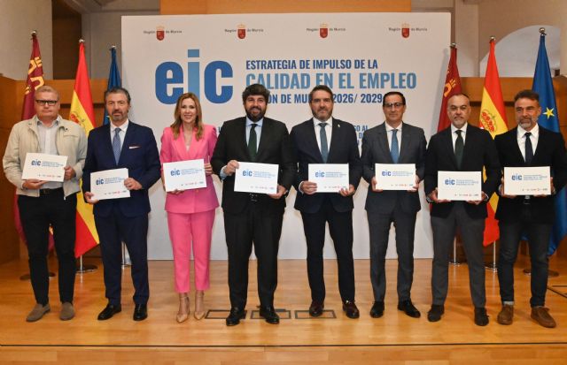 Presentada la nueva Estrategia de Empleo de la Región con más de 400 millones y el objetivo de reducir la tasa de paro por debajo del 10 por ciento