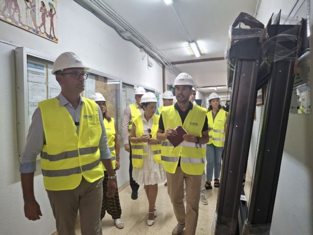 El Gobierno regional invierte más de cuatro millones en la rehabilitación energética de tres centros educativos de Alcantarilla