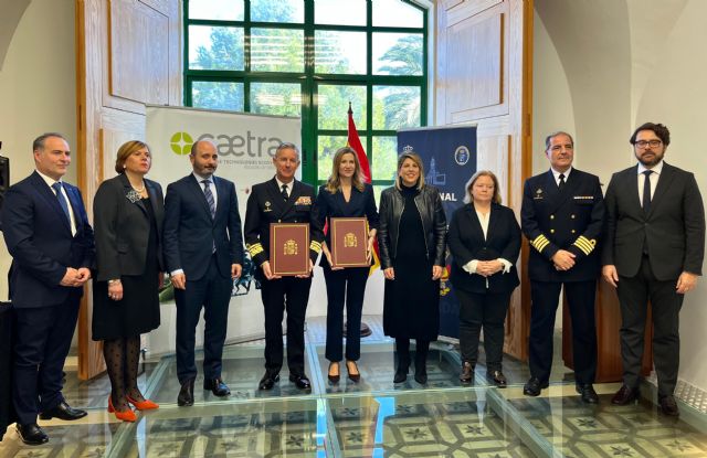 El Gobierno regional y la Armada sellan una alianza estratégica para convertir Cartagena en polo nacional de innovación en defensa naval