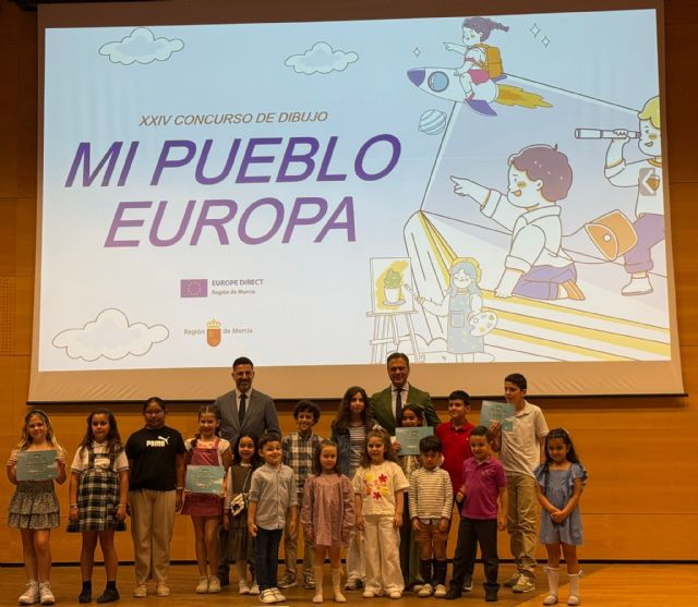 La XXIV edición del concurso de dibujo 'Mi pueblo, Europa' premia los mejores trabajos de los escolares