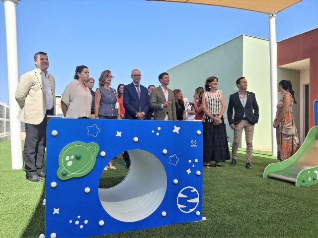Molina de Segura cuenta con una nueva escuela infantil con 41 plazas gratuitas para niños de 0-3 años