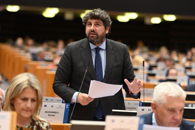 López Miras reclama en Bruselas que las regiones participen en el dise&ntilde;o de los nuevos fondos europeos de 865.000 millones
