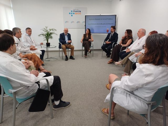 La Comunidad impulsa la candidatura de la Región para convertirse en sede de la Agencia Estatal de Salud Pública