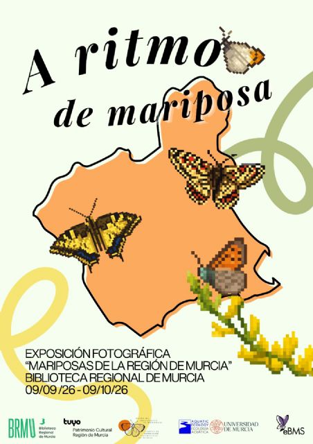 La Biblioteca Regional invita a descubrir las distintas especies de mariposas con una exposición fotográfica