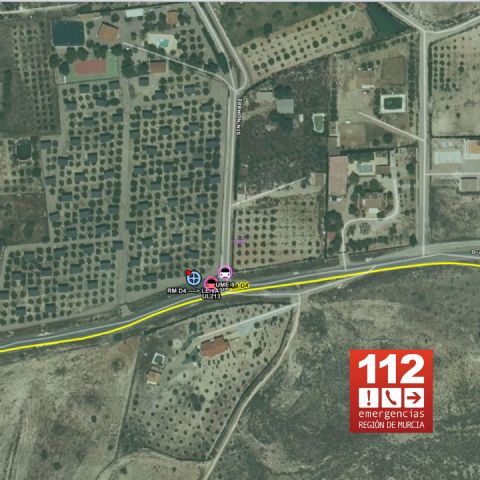 Fallece un hombre en un accidente de tráfico en Mazarrón