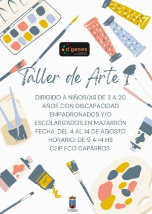 Talleres de Arte para Jóvenes con Diversidad Funcional