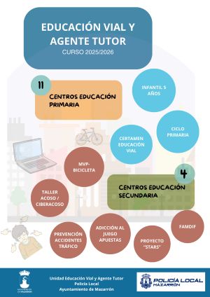 Inauguración del curso 2025/26 de Educación Vial en los centros educativos de Mazarrón