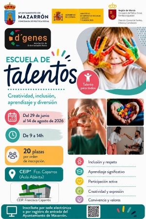 Escuelas Inclusivas de Verano 'Escuelas de Talentos'