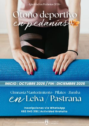 La Concejalía de Igualdad impulsa el deporte en sus pedanías con una nueva programación para este otoño