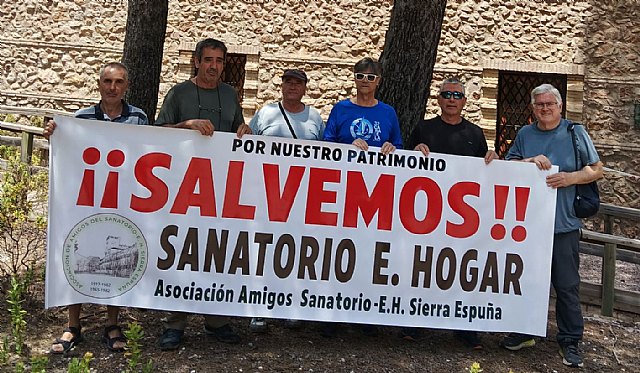Aprueban iniciar acciones legales para tratar de salvar de la ruina el antiguo Sanatorio Escuela Hogar de Sierra Espuña, ante el Defensor del Pueblo y la Fiscalía