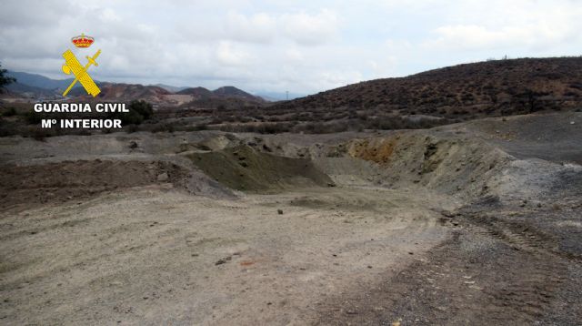 La Guardia Civil investiga a seis vecinos de Mazarrón por construir en terreno catalogado de especial protección