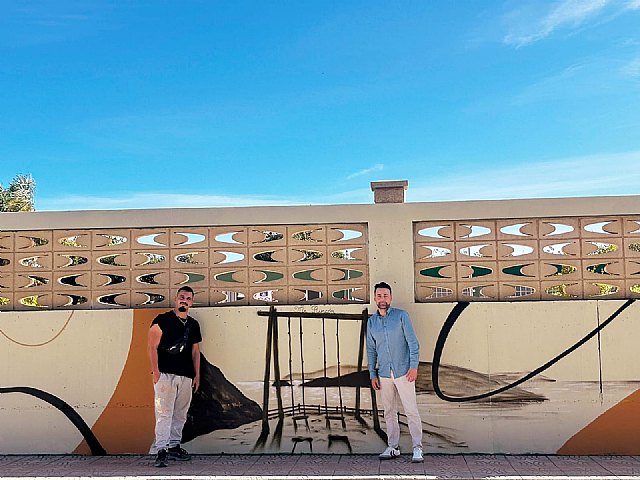 Un nuevo mural recibirá a La Purísima a su llegada a Bolnuevo