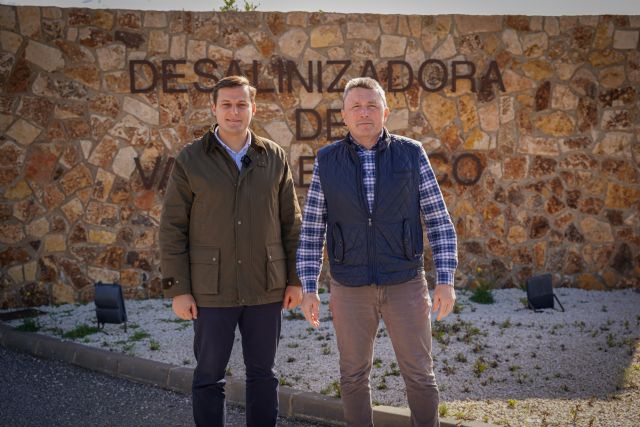 VOX rechaza la planta solar fotovoltaica de la desaladora de Valdelentisco en terrenos de regadío