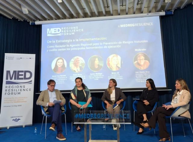 La Región se integra en la Alianza Mediterránea para la Prevención de Riesgos Naturales