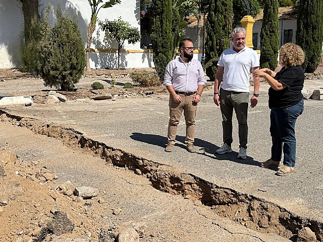 Mazarrón impulsa la reurbanización del aparcamiento del cementerio municipal para mejorar la seguridad y accesibilidad