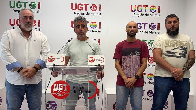 UGT exige que se garantice la continuidad de Bahía de Mazarrón, concesionaria del servicio de recogida de residuos y limpieza viaria