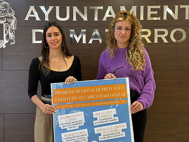 Mazarrón refuerza la lucha contra el absentismo escolar con un programa integral en secundaria