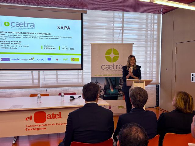 La Comunidad conecta el tejido empresarial de la Región con las oportunidades del sector defensa en una jornada de ´Tractoras Caetra´