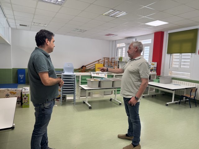 El alcalde de Mazarrón finaliza hoy la tradicional ronda de visitas a los centros educativos para conocer sus necesidades y peticiones