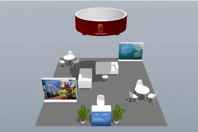 La Región de Murcia refuerza su presencia en Transfiere con un estand ampliado y situado en el eje central del foro de I+D+i de Málaga