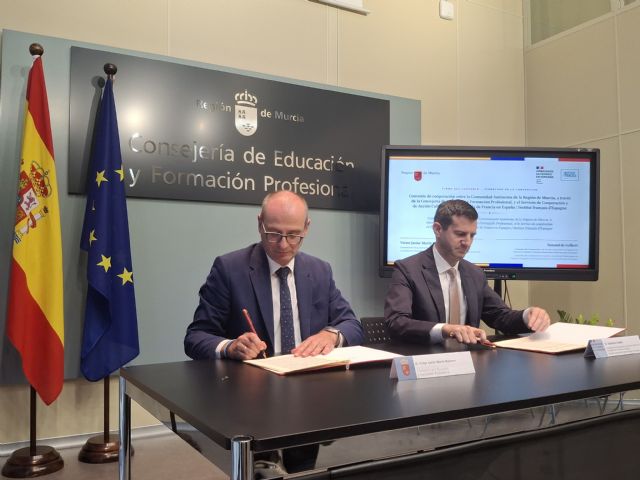 El Gobierno regional colabora con el Instituto Francés de Espa&ntilde;a para promover la ense&ntilde;anza del idioma y la cultura francófona