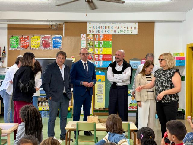 Jaime de los Santos: 'El ejemplo sobresaliente de la política educativa de López Miras debe ser el punto de partida de una nueva ley nacional de educación'