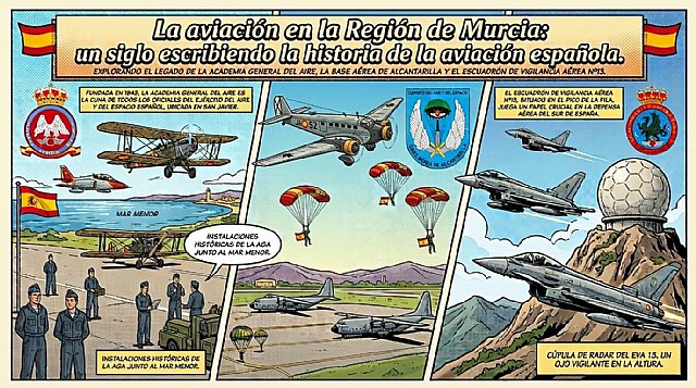 La aviación en la Región de Murcia: un siglo escribiendo la historia de la aviación española
