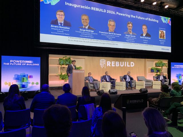 La Región de Murcia, protagonista en la feria de construcción Rebuild 2026