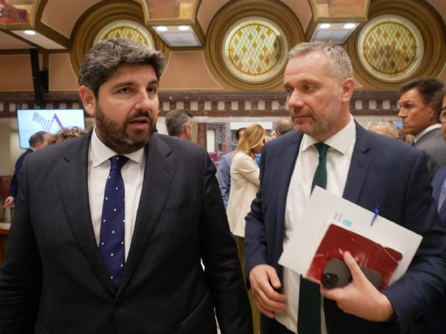 Segado: 'López Miras ofrece un proyecto avalado por la gestión y las cifras, que sitúan a la Región como referente nacional y europeo del crecimiento económico'