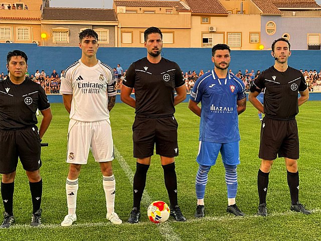 Bala Azul vs Real Madrid C para celebrar el 50 aniversario del Estadio de Playasol