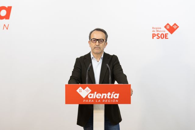 El PSOE exige a López Miras que complemente las medidas del Gobierno de Espa&ntilde;a con ayudas reales y se centre en una política útil para la ciudadanía de la Región de Murcia