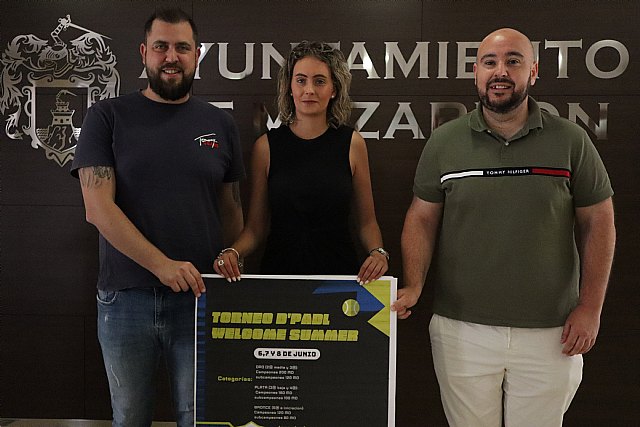 Presentado el Torneo de Pádel “Welcome Summer”, que se celebrará los días 6, 7 y 8 de junio