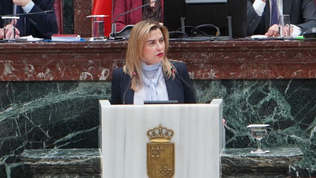 Carmina Fernández: “La propuesta del consejero de arreglo de la fachada del Santa Lucía es una chapuza que pone en riesgo a los usuarios y trabajadores del hospital”