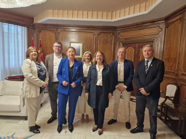 Visita institucional del Colegio de Procuradores de los Tribunales de Murcia