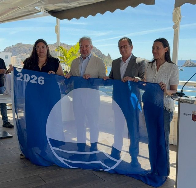 Mazarrón suma una nueva Bandera Azul para el Puerto Deportivo y alcanza un total de ocho distintivos