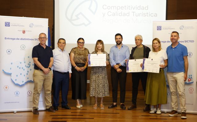 La Unión consolida su apuesta por la calidad turística con nuevas distinciones SICTED y el respaldo del Gobierno regional