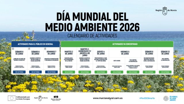 Los espacios naturales celebran el Día Mundial del Medio Ambiente con once actividades para todos los públicos